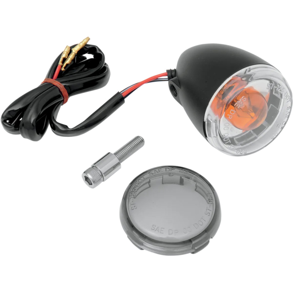 Turn Signals — 60 mm (2-3/8"), 12 V, 1157 socket, bolt-on