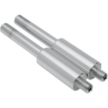 Turn Signal Mounting Studs — Threaded 5/16-24, 3-7/8" overall length, 1-1/2" spacer, chrome