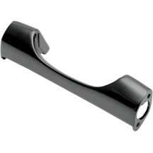 Soportes de montaje cortos para intermitentes de 8-1/4" — 8-1/4" (21 cm), trasero, negro brillante