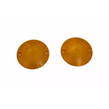 Replacement Turn Signal Lenses for Dressers — Amber