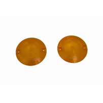 Replacement Turn Signal Lenses for Dressers — Amber