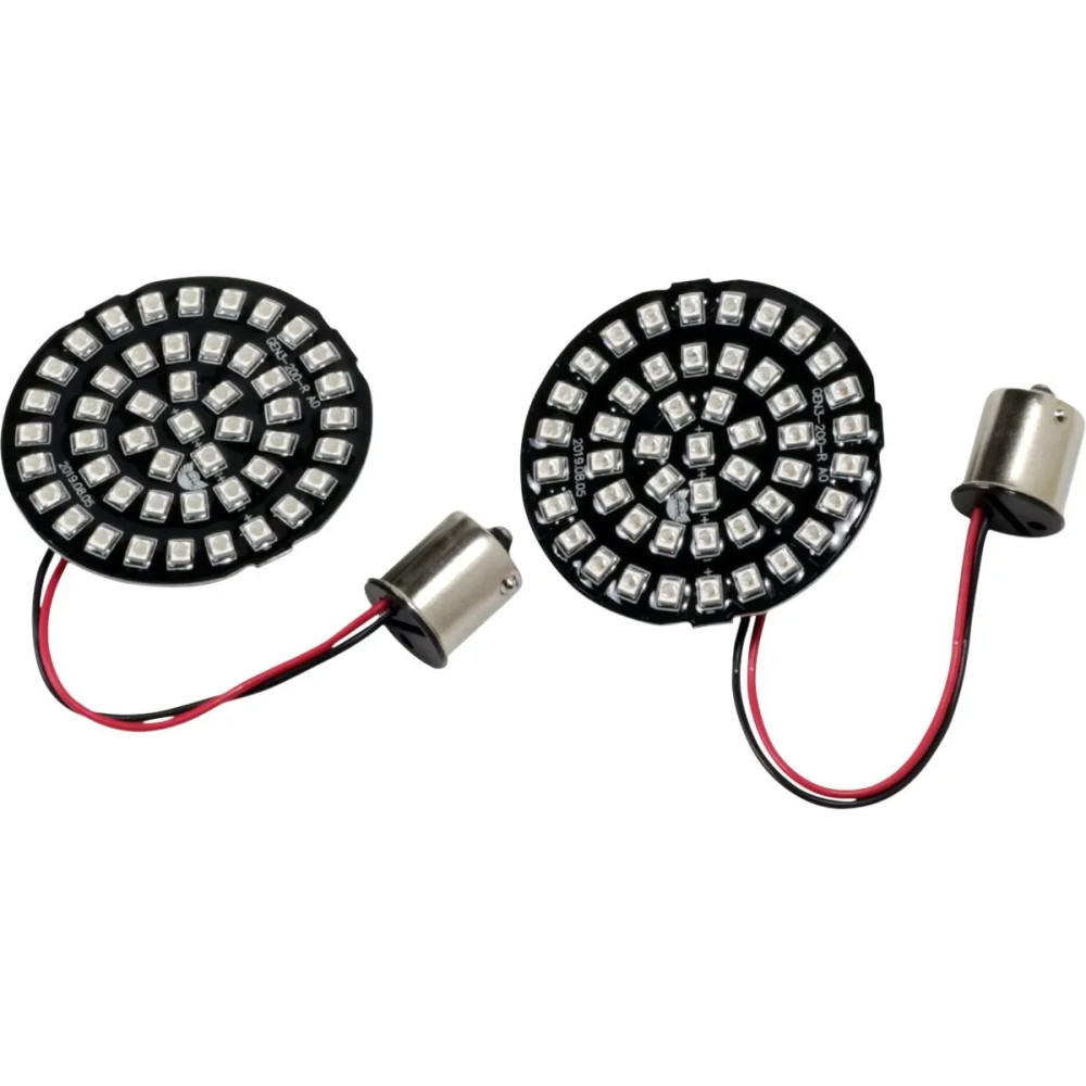 LED Turn Signal Inserts — 1156 socket, red