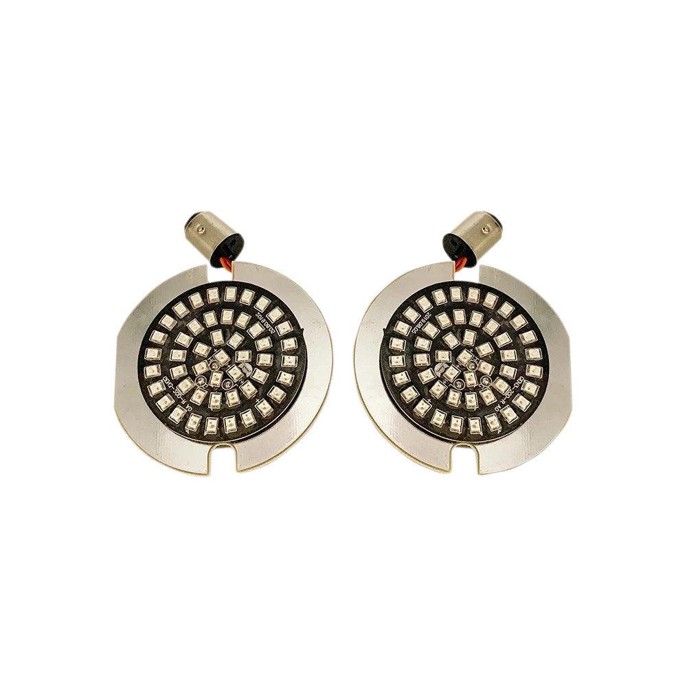 LED Turn Signal Inserts — 1157 socket, rear, 48 LEDs