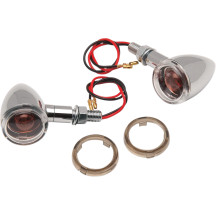 Luces de marcador Mini Deuce — 34,9 mm (1-3/8") diámetro, 60,3 mm (2-3/8") longitud, 12 V, lente transparente