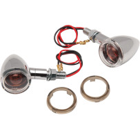 Luces de marcador Mini Deuce — 34,9 mm (1-3/8") diámetro, 60,3 mm (2-3/8") longitud, 12 V, lente transparente