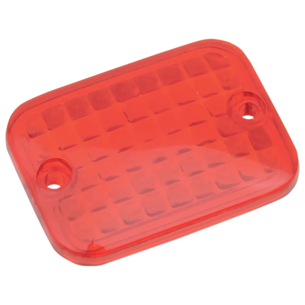 Lente de reemplazo — 88,9 mm x 44,5 mm x 34,9 mm, rojo, luz marcador