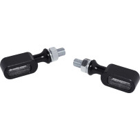 Luces delanteras marcadoras LED universales — espárrago M8-1.25, 44 mm, negro mate