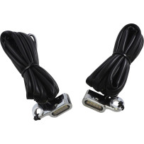 Luces marcadoras LED para manillar — Harley-Davidson®, 44 mm, cromado, ámbar/blanco