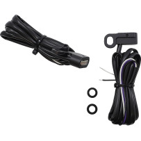 LED Handlebar Marker Lights — M8-1.25 threaded studs, 44 mm (1-3/4"), black