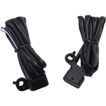 LED Handlebar Marker Lights — HD, 44 mm (1-3/4"), black