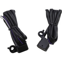 Luces marcadoras LED para manillar — Harley-Davidson®, 44 mm (1-3/4"), negro