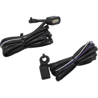 Luces marcadoras LED para manillar — 44 mm (1-3/4") largo, 14 mm (9/16") alto, 31,8 mm (1-1/4") ancho, ámbar/blanco