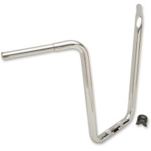 1-1/4" Touring Handlebar — 1-1/4" clamp, 19-1/4" rise, 35" width, Chrome, fits Road Glide