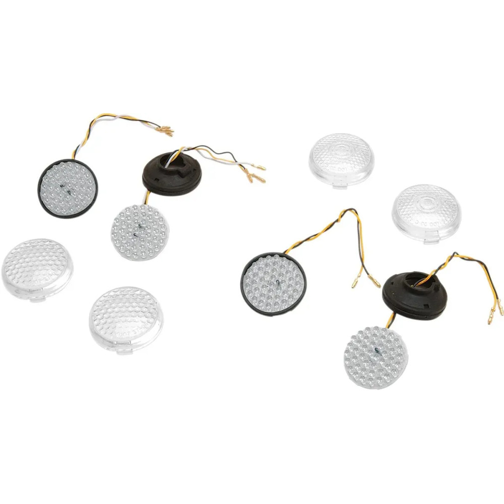 Kit de conversión de intermitentes LED — 12V, 40 LEDs, ámbar