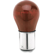 Bombilla de globo grande — 1" de diámetro, 12V 1157, rojo, doble filamento