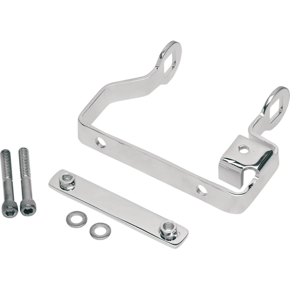 Chrome Coil Mount Bracket — For Harley-Davidson®