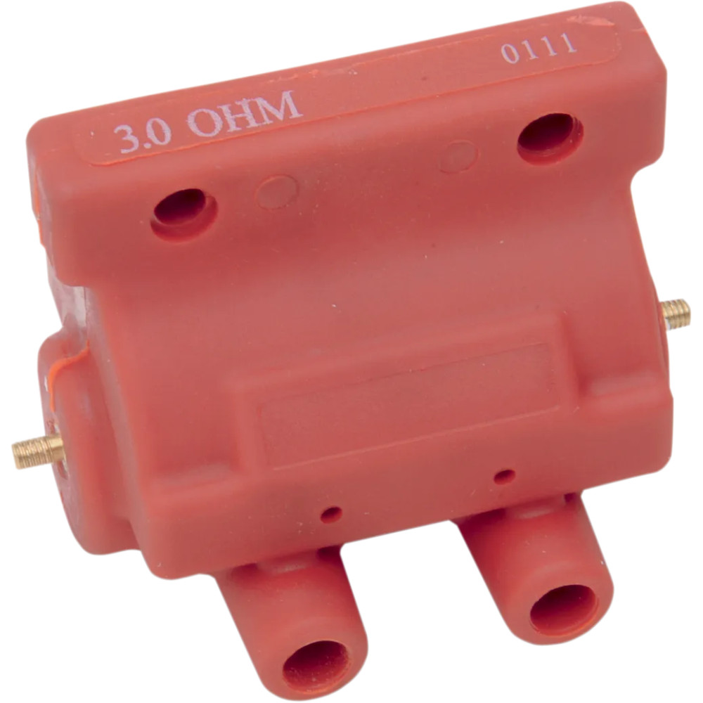 Bobina de encendido — 12V, 3Ω, rojo