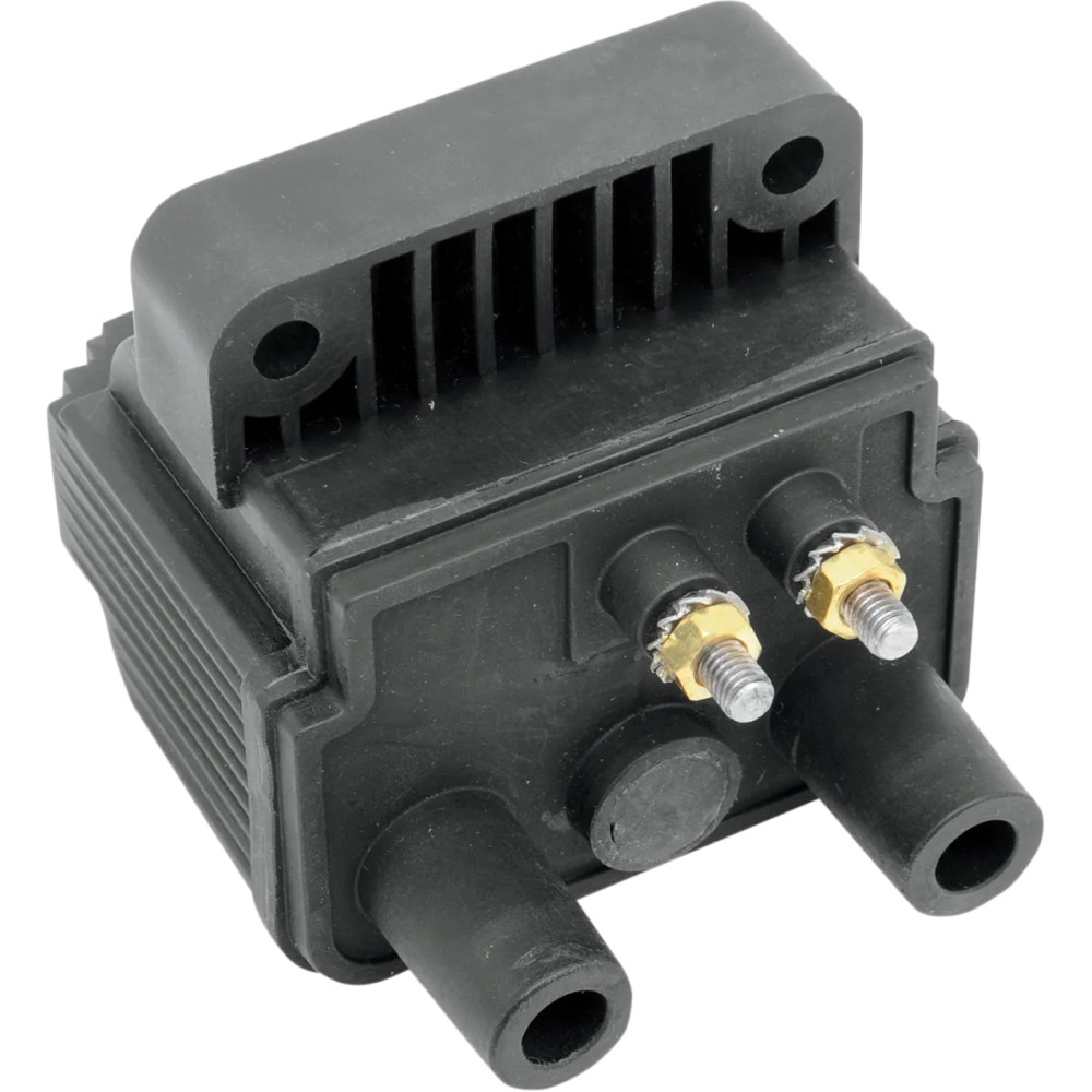 12 Volt Mini Dual-Fire Ignition Coil — 12V, 30,000 V output, 2-7/8" x 2-3/4" x 3-1/4", Black