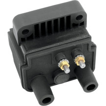 12 Volt Mini Dual-Fire Ignition Coil — 12V, 30,000V, Black