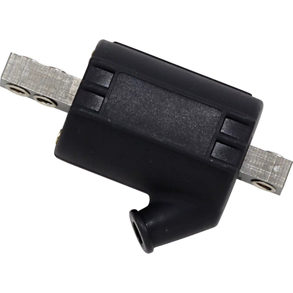 End Mount Ignition Coil — 12 V, 30,000 V output, 3 Ω, Black