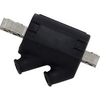 End Mount Ignition Coil — 12V, 30000V, Black