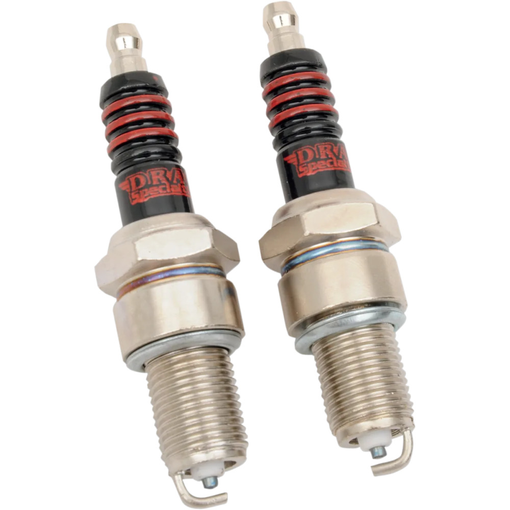 Spark Plugs — 12 mm thread, 19.1 mm reach (3/4"), 16 mm hex (5/8"), DCPR7E, Heat 7