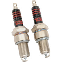 Spark Plugs — 19.1 mm reach, 12 mm thread, 16 mm hex (5/8"), Heat Range 8