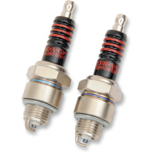 Spark Plugs, Iron XL — 14 mm thread, Heat range 5, Pair