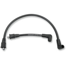 8.8 mm Spark Plug Wire — 178 mm (7"), Pair, Black