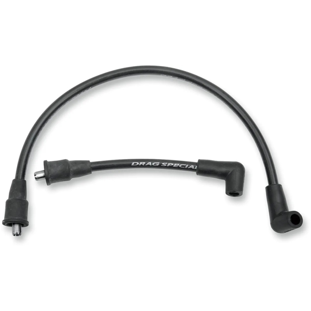 8.8 mm Spark Plug Wire — 178 mm (7"), Pair, Black