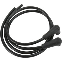 Replacement 6-Volt Coil Wires — 8.8 mm diameter, 31.5 cm / 54.5 cm, Black