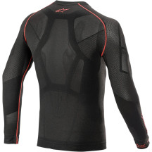 Ride Tech v2 Summer Long Sleeve Underwear Top — XL/2XL, Black