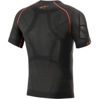 Ride Tech v2 Summer Short-Sleeve Underwear Top — Size XS/S, Black
