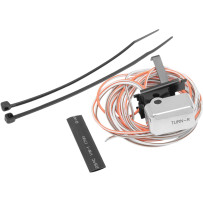 Handlebar Switch Kit — Right lower, 1-button, Chrome, H18-0333C-R