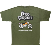 Pit Bike T-Shirt — L, Green