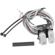Kit de interruptores para manillar — cromo, superior derecho, 2 botones