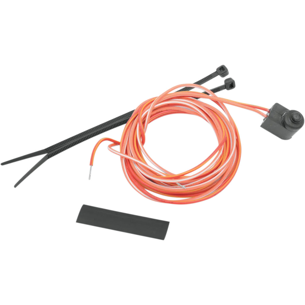 Front Brake Switch — DRAG SPECIALTIES, H18-0333B-B, Black, Push-Button