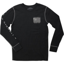 Factory Team Thermal T-Shirt — Size S, Black