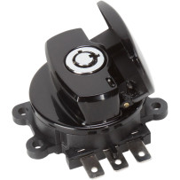 Side Hinge Ignition Switch — 3-position, Black