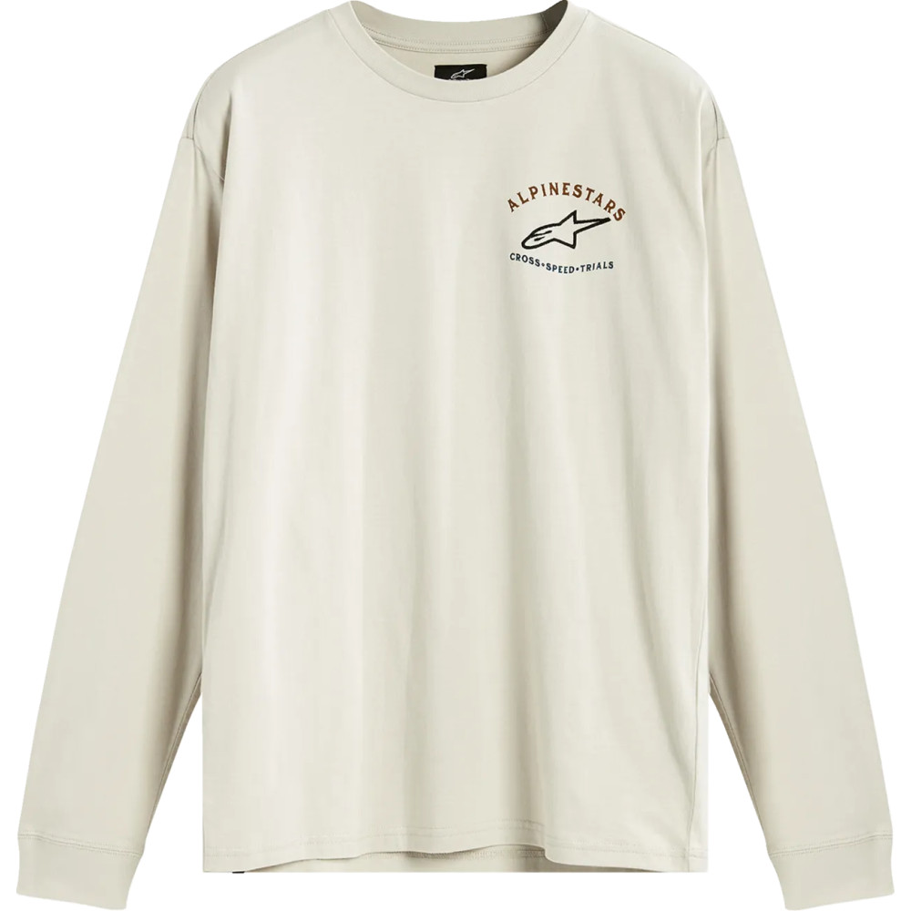 Full Face Long-Sleeve T-Shirt — XL, Off-White