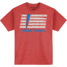 Invasion Stripe™ T-Shirt — L, Blue, Red