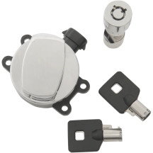 Side Hinge Ignition Switch — Chrome, 2-position