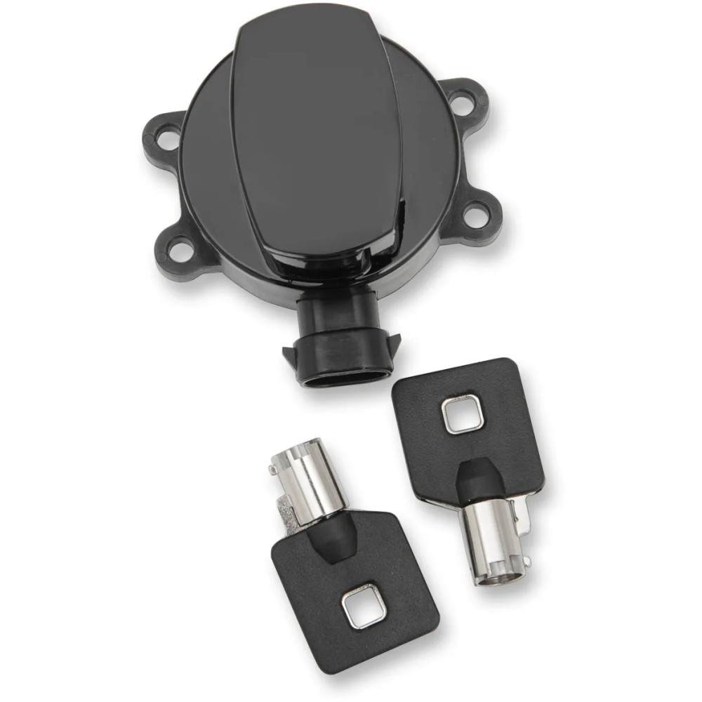 Side Hinge Ignition Switch — 3-position, black
