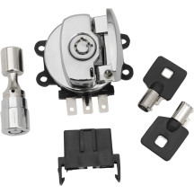 Side Hinge Ignition Switch — 3-position, Chrome