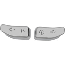 Turn Signal Switch Extension — Chrome, Pair