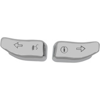 Turn Signal Switch Extension — Chrome, Pair
