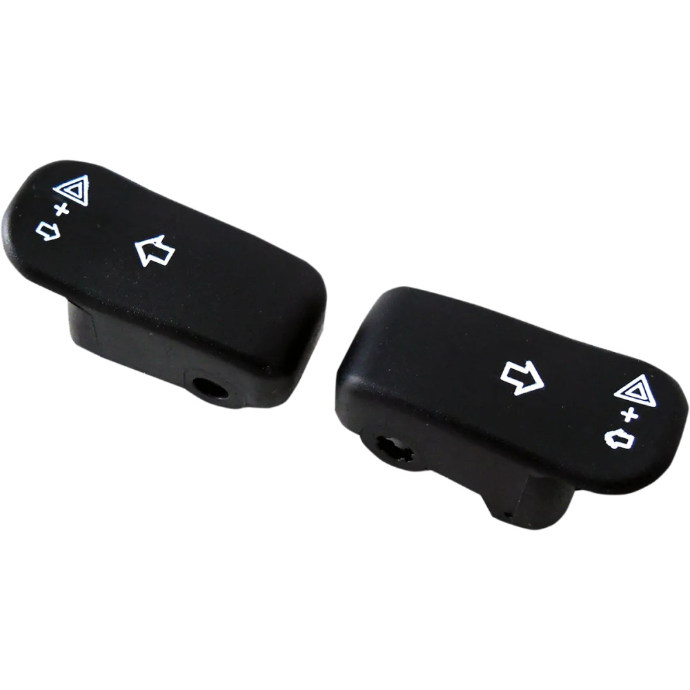 Turn Signal Switch Extension — black, pair