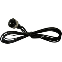 Mini Push-Button Switch — Black