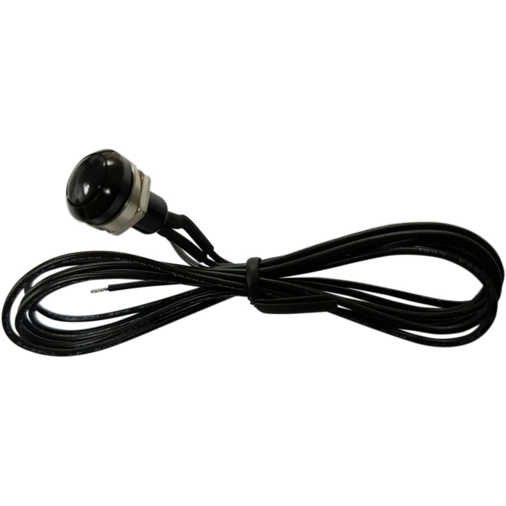 Mini Push-Button Switch — Black