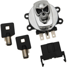 Skull ignition Switch — Chrome